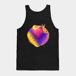 Astronaut Rabbit Boot Tank Top